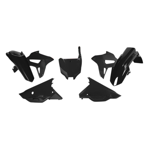 Rtech Honda Black Plastic Kit CRF 250 R 2022-2024