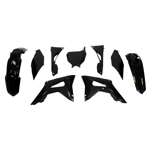 Rtech Honda Black Plastic Kit CRF 450 RX 2017-2018