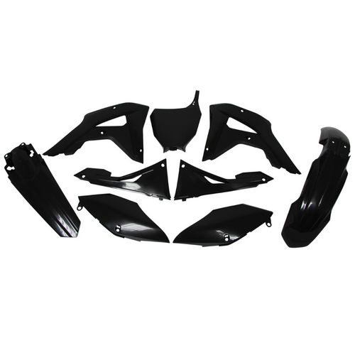 Rtech Honda Black Plastic Kit CRF 250 RX 2019-2021