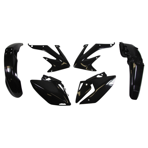 Rtech Honda Black Plastic Kit CRF 450 X 2005-2007