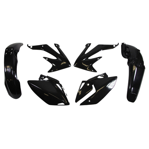 Rtech Honda Black Plastic Kit CRF 450 X 2009-2017