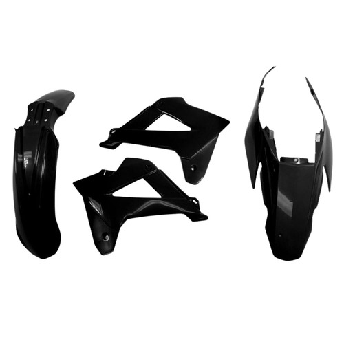 Rtech Gas Gas Black Plastic Kit EC 125 2007-2009