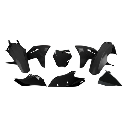 Rtech Gas Gas Black Plastic Kit MC 125 2021-2023