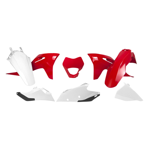 Rtech Gas Gas Red/White Plastic Kit EC 250 2023