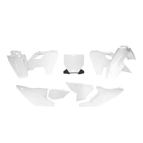 Rtech Husqvarna White Plastic Kit TC 125 2024