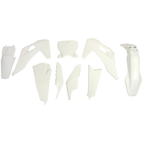 Rtech Husqvarna White Plastic Kit TC 125 2019-2020