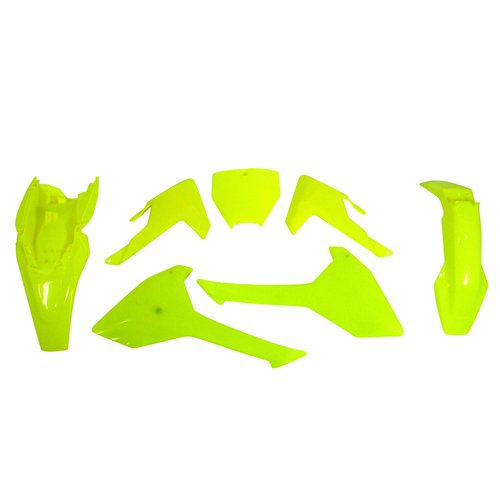 Rtech Husqvarna Neon Yellow Plastic Kit TC 65 2023