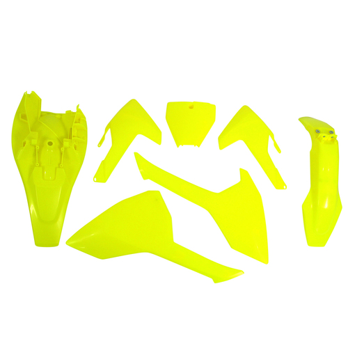 Rtech Husqvarna Neon Yellow Plastic Kit TC 85 (17/14) 2023-2024