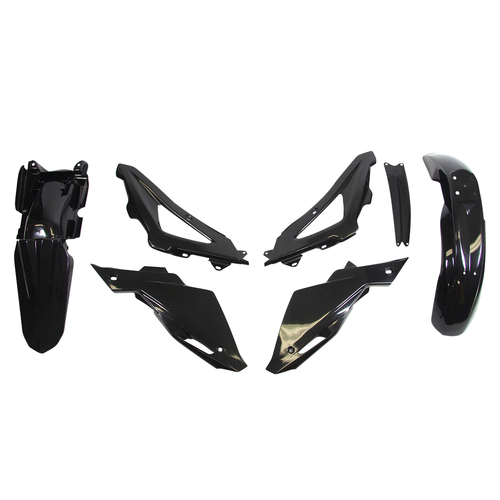 Rtech Husqvarna Black Plastic Kit WR 150 2011-2013