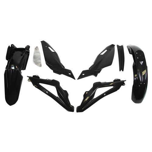 Rtech Husqvarna Black Plastic Kit TC 250 2009-2012