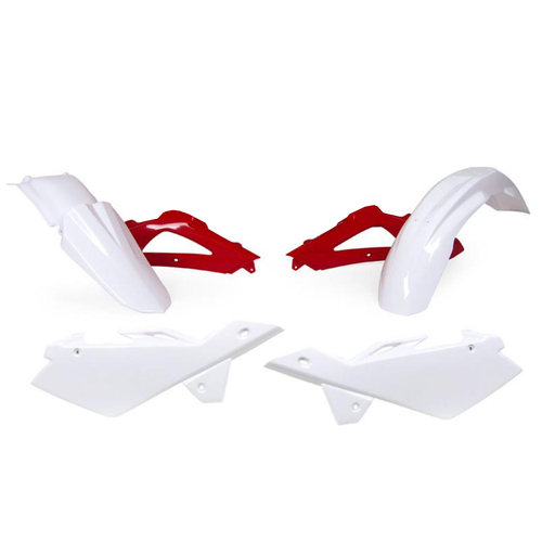 Rtech Husqvarna White/Red Plastic Kit TE 510 2005-2006