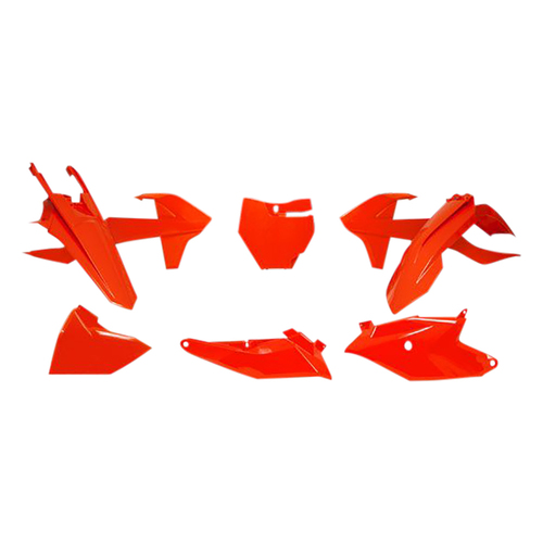 Rtech KTM Neon Orange Plastic Kit 85 SX 2024