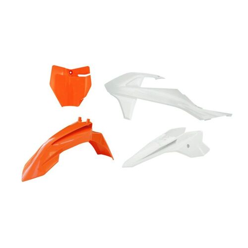 Rtech KTM Orange/White (023) Plastic Kit 50 SX 2016-2018