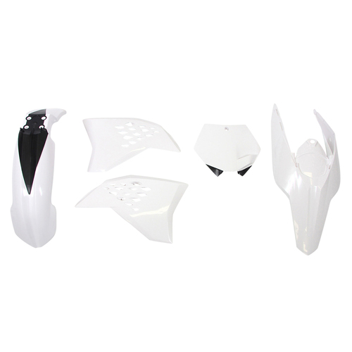 Rtech KTM White Plastic Kit 125 EXC 2011