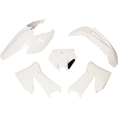 Rtech KTM White Plastic Kit 85 SX 2011-2012