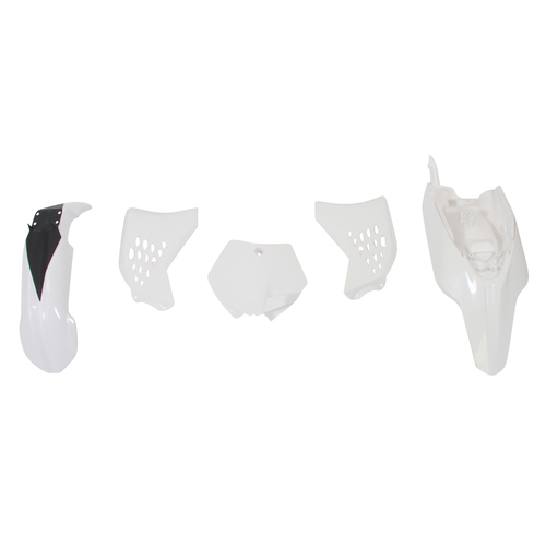 Rtech KTM White Plastic Kit 65 SX 2009-2010