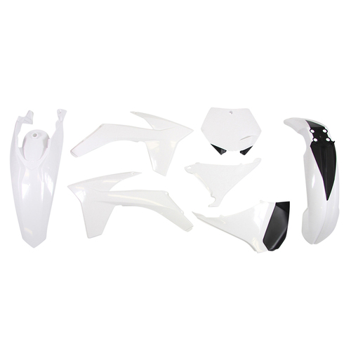 Rtech KTM White Plastic Kit 125 SX 2011