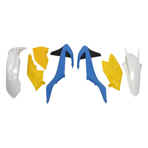 Rtech KTM Blue/Yellow/White Plastic Kit 250 SX-F 2015