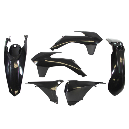 Rtech KTM Black Plastic Kit 200 EXC 2015-2016