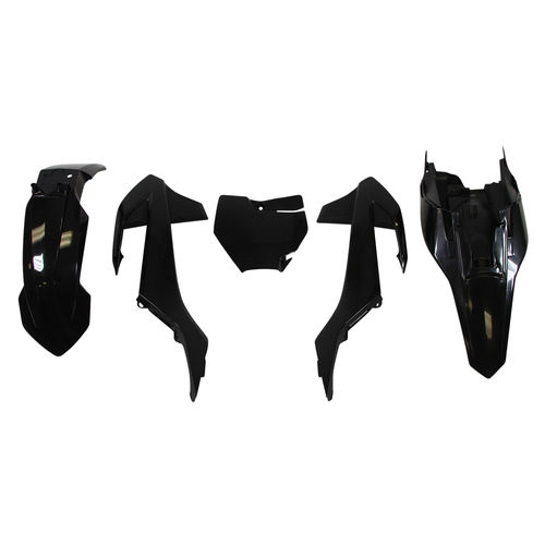 Rtech Gas Gas Black Plastic Kit MC 65 2021-2024