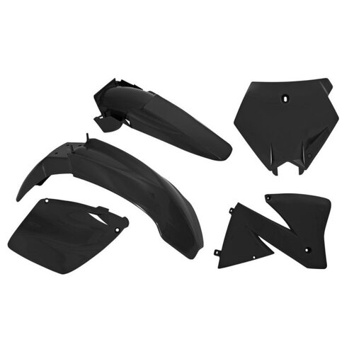 Rtech KTM Black Plastic Kit 125 EGS 1998-1999