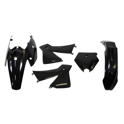 Rtech KTM Black Plastic Kit 125 EXC 2004