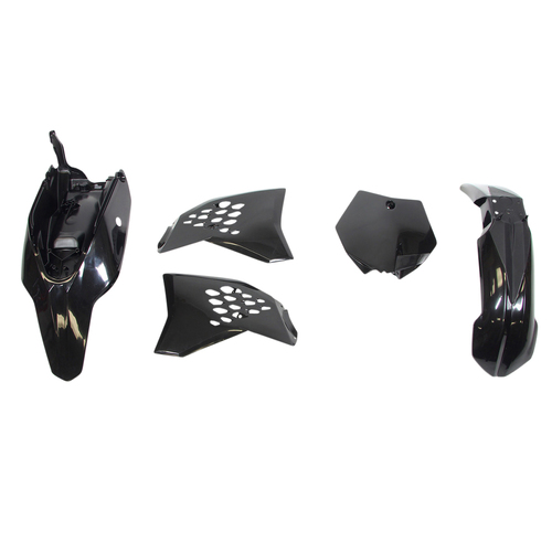 Rtech KTM Black Plastic Kit 65 SX 2009-2010