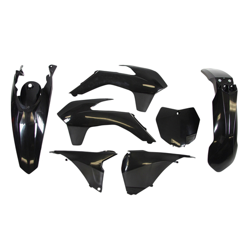 Rtech KTM Black Plastic Kit 250 SX 2016