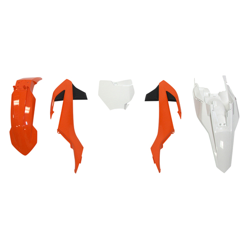 Rtech KTM Orange/White (016) Plastic Kit 65 SX 2017