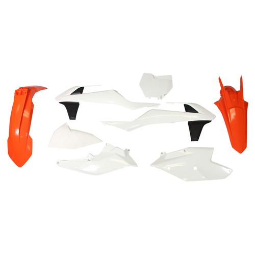 Rtech KTM Orange/White/Black (017) Plastic Kit 250 SX-F 2016-2017