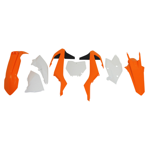 Rtech KTM Orange/White/Black (018) Plastic Kit 250 SX-F 2016-2017