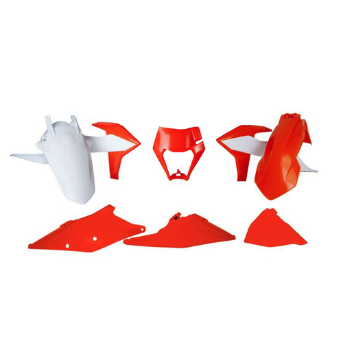 Rtech KTM OE Plastic Kit 150 EXC 2023 (6 Piece Kit Includes Left Airbox Cover with Headlight Surround)