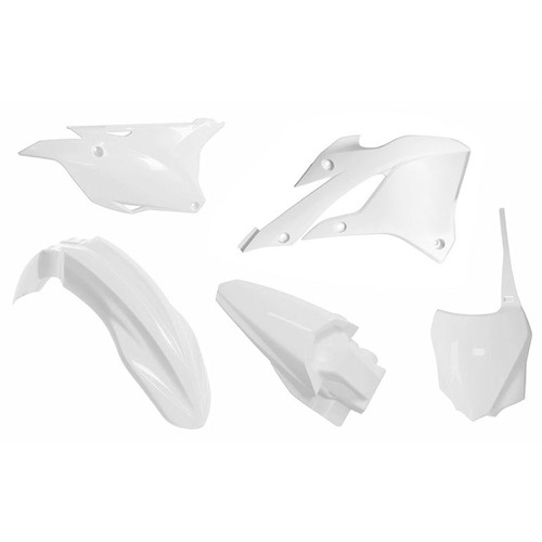 Rtech Kawasaki White Plastic Kit KX 85 2022-2024