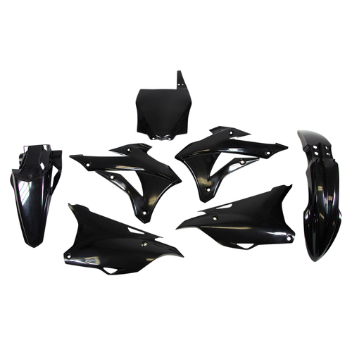 Rtech Kawasaki Black Plastic Kit KX 85 L 2016-2018