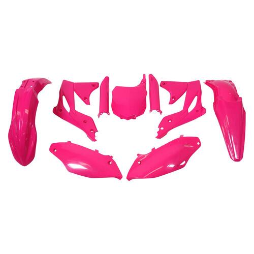 Rtech Kawasaki Neon Pink Plastic Kit KX 250 F 2016