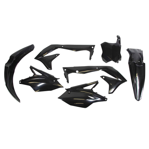 Rtech Kawasaki Black Plastic Kit KX 450 F 2016-2018