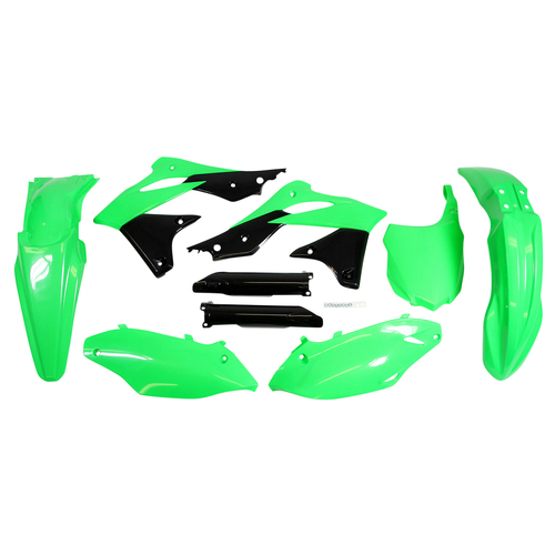 Rtech Kawasaki Neon Green Plastic Kit KX 250 F 2016