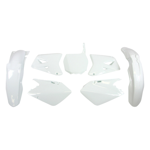 Rtech Suzuki White Plastic Kit RM 125 2001-2008