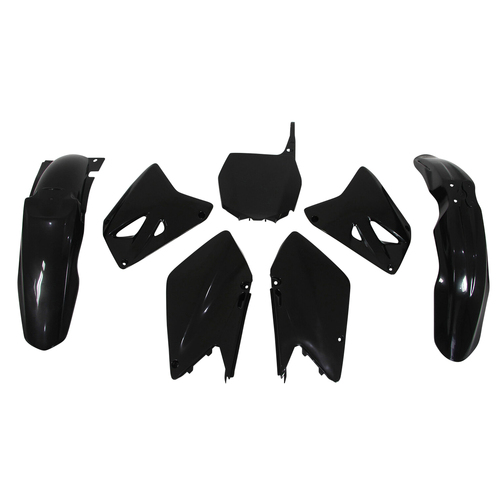 Rtech Suzuki Black Plastic Kit RM 125 2001-2008