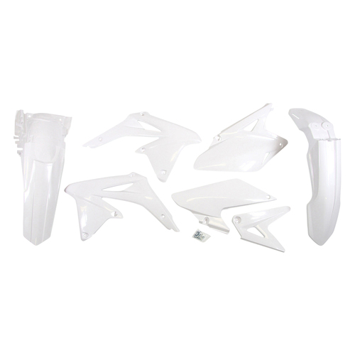 Rtech Suzuki White Plastic Kit RMX 450 2010-2012