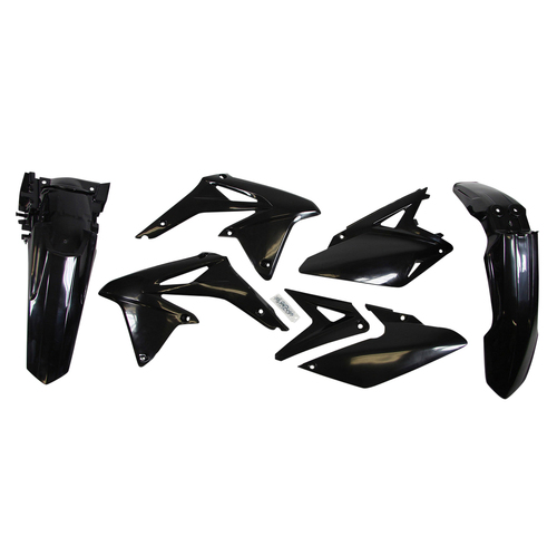 Rtech Suzuki Black Plastic Kit RMX 450 2010-2012