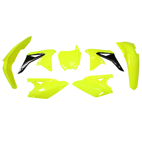 Rtech Suzuki Neon Yellow Plastic Kit RM-Z 250 2010-2013