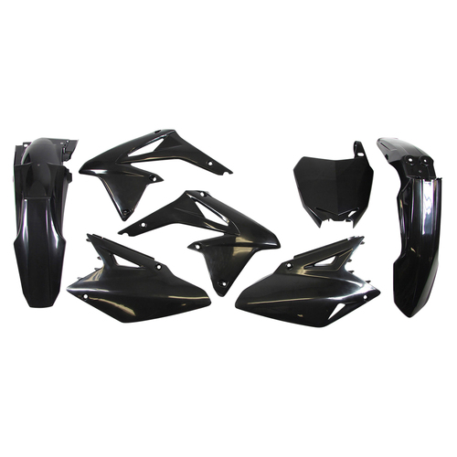 Rtech Suzuki Black Plastic Kit RM-Z 450 2008-2013