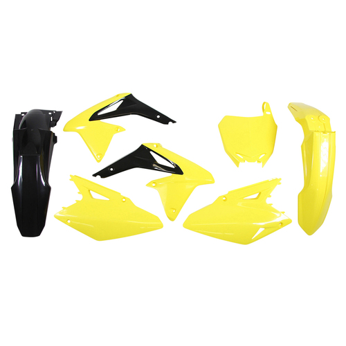 Rtech Suzuki Yellow/Black (014) Plastic Kit RM-Z 450 2008-2013