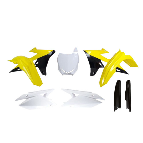 Rtech Suzuki OE Plastic Kit RM-Z 250 2019-2024 (With Fork Protectors)