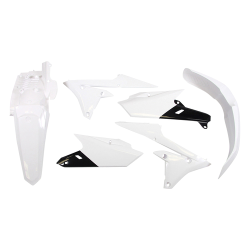 Rtech Yamaha White Plastic Kit WR 250 F 2018-2019 (4 Piece Kit)