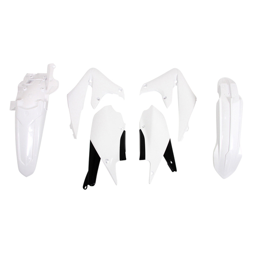 Rtech Yamaha White Plastic Kit WR 250 F 2021-2024 (Aftermarket Taillight Required)