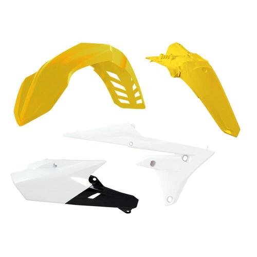 Rtech Yamaha Yellow/White Plastic Kit WR 250 F 2018-2019