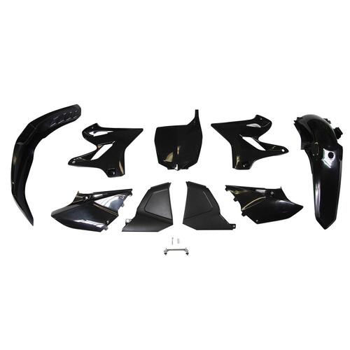 Rtech Yamaha Black Plastic Kit YZ 125 2002-2005 (Re-Style Kit) (Supplied with 2018 YZ 450 F Front Fender & Front Plate)