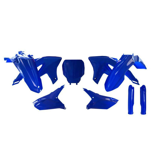 Rtech Yamaha OE Plastic Kit YZ 250 F 2024 (7 Piece Kit Including Fork Protectors)